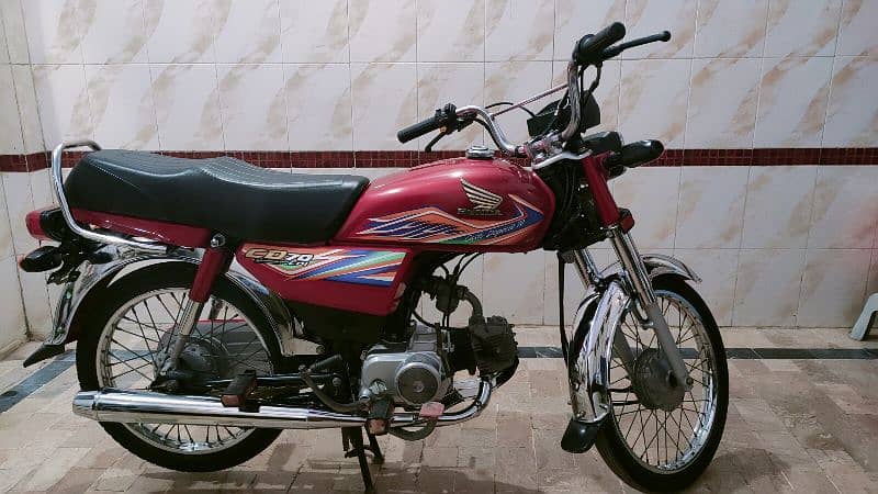 Honda CD 70 model 2020 open letter 0