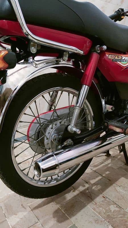 Honda CD 70 model 2020 open letter 5