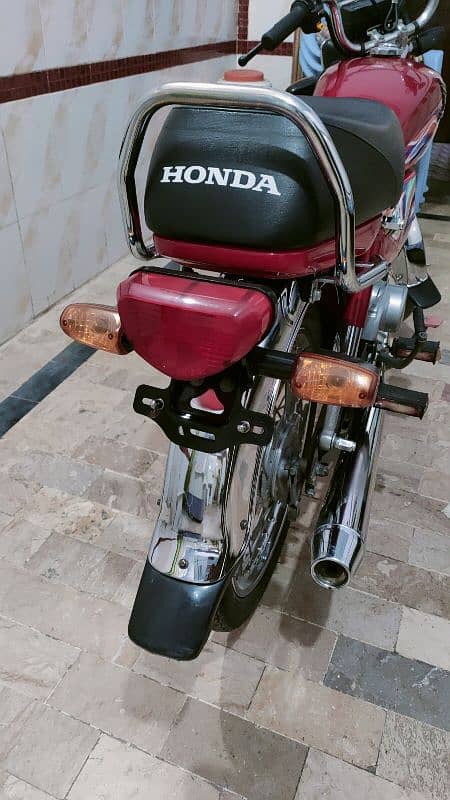 Honda CD 70 model 2020 open letter 6