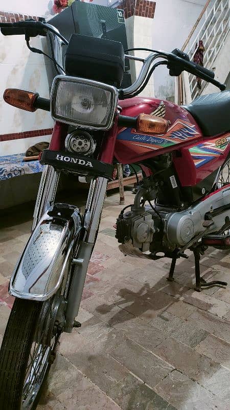 Honda CD 70 model 2020 open letter 10