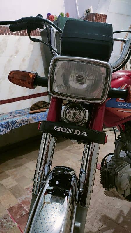 Honda CD 70 model 2020 open letter 11