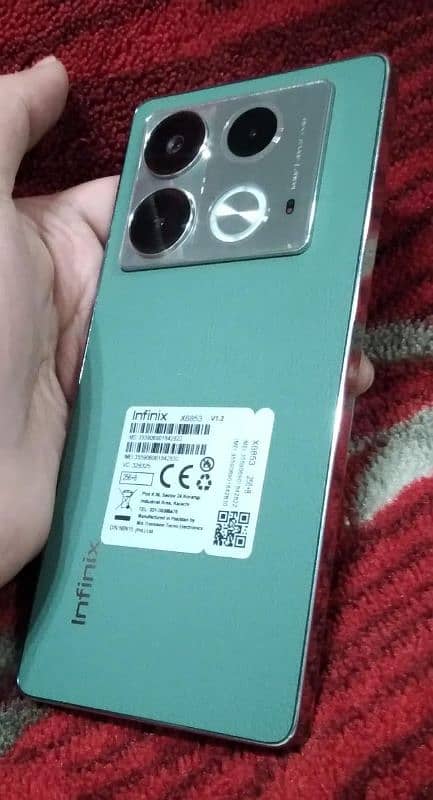 Infinix note 40 ( 8/256 ) 3 months use hua hai bss 1