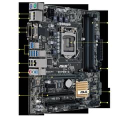 Asus Q170M C 6th Gen 4 Ram Slot Asus-Q170M-C-6th-Gen-Motherboard