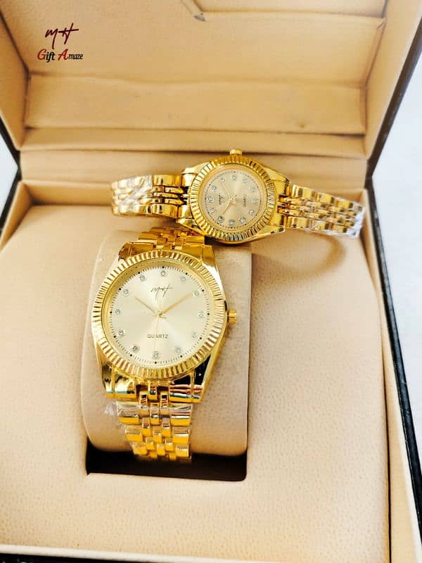 All in one cute couple watch | Men's and women's watch couple watch 2