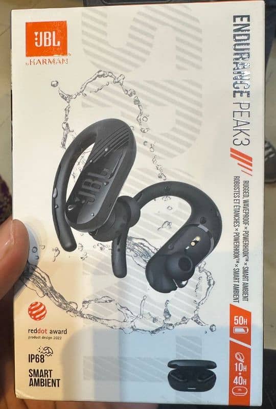 earphone JBL endurance peak 3 0