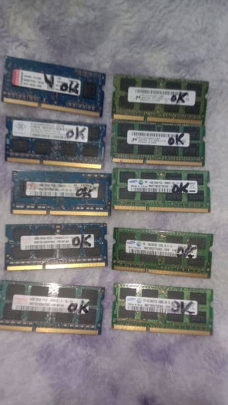 Pc3 PC3L DDR3 RAMs 4gb 8gb 1