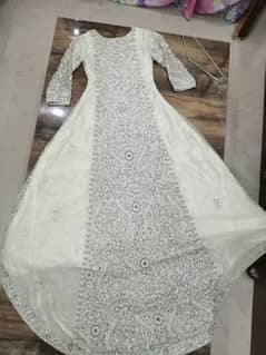 Bridal Maxi with back long tale (Valima)