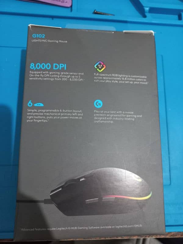 logitech G102 gaming mouse 1