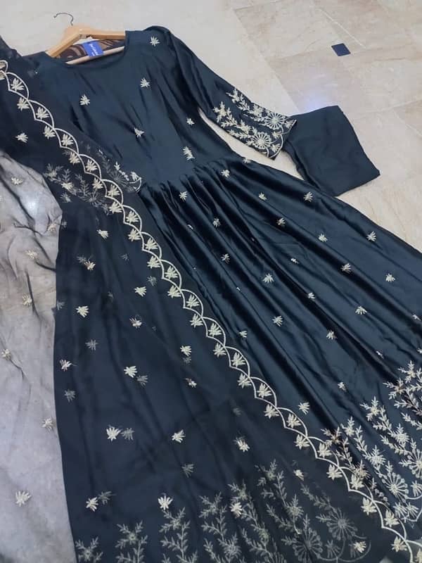 Border Embroidery With Emb Dupatta 3Pcs 3