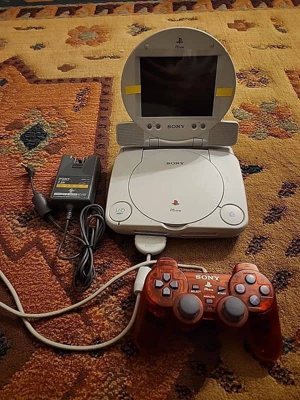 PSOne Console With LCD Screen 3