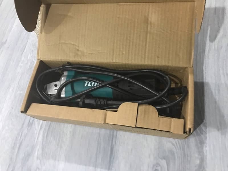 total 4inch angle grinder brand new heavy duty industrial power 3