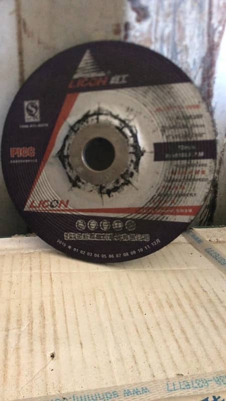 Steel grinder discs 6’ inch 3