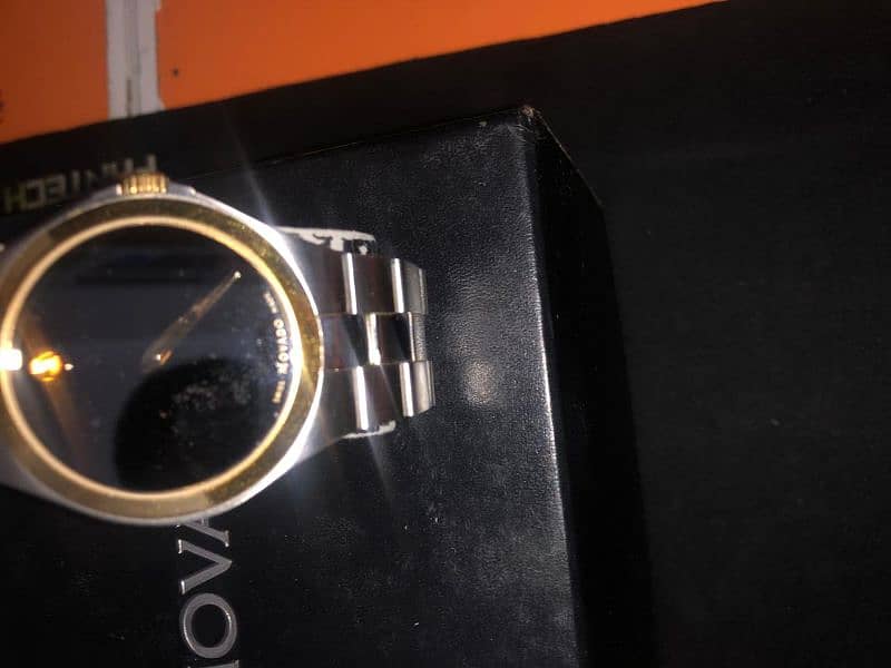 Movado swiss made Stainless steel water resistant Sapphire crystal 1