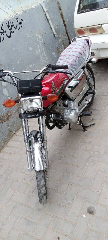 Honda 125 Special Edition 2023 Model Karachi Number 5