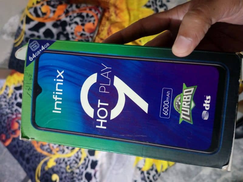 Infinix Hot9 play mobile for sale 4/64 10