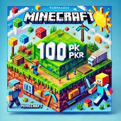 MINECRAFT ONLY 100 RS