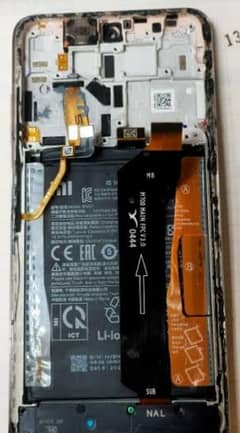 Poco x3 pro parts original battery display