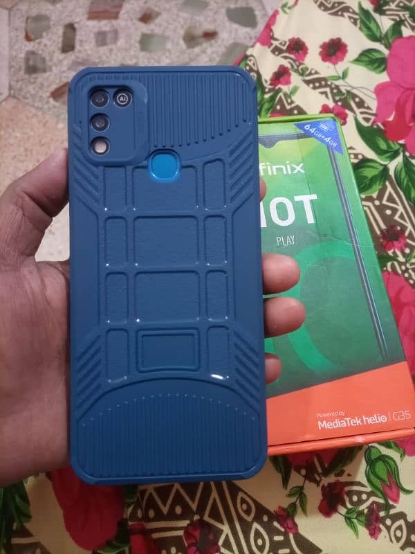 Infinix Hot 10 Play 4/64 6000 mAh battery 4