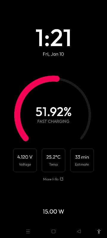super fast type c imported charger 15 watt with light option 12