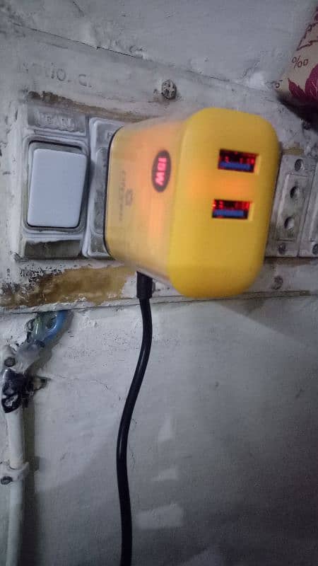 super fast type c imported charger 15 watt with light option 2