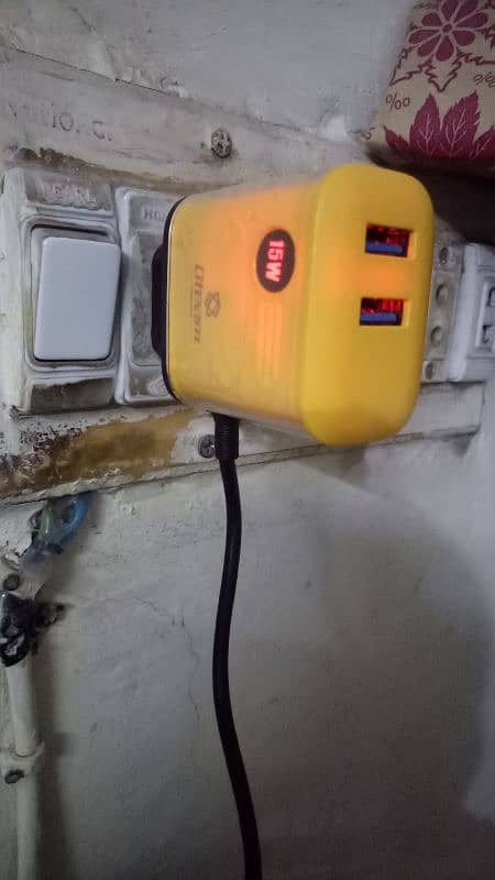 super fast type c imported charger 15 watt with light option 0