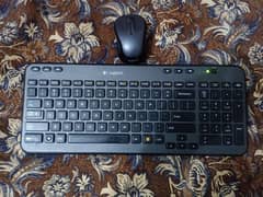 Logitech imported orginal mini wireless keyboard and mouse