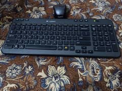 Logitech imported orginal mini wireless keyboard and mouse