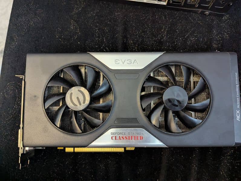 EVGA GTX 780 ti classified 0