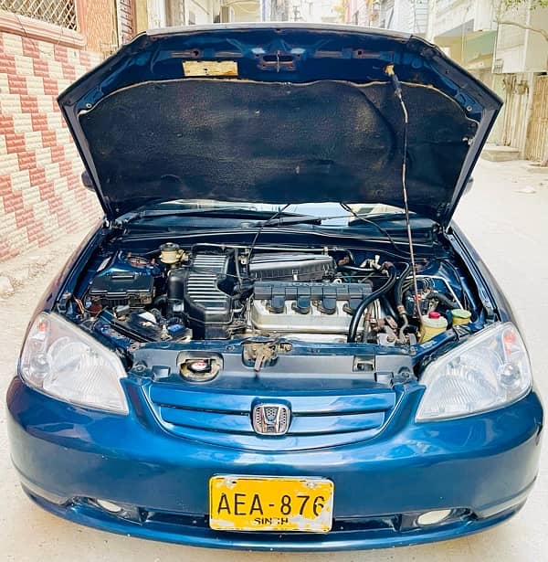 Honda Civic VTi 2002 automatic own engine family used car no work 8