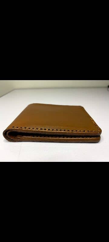 Hand made l leather wallet 0