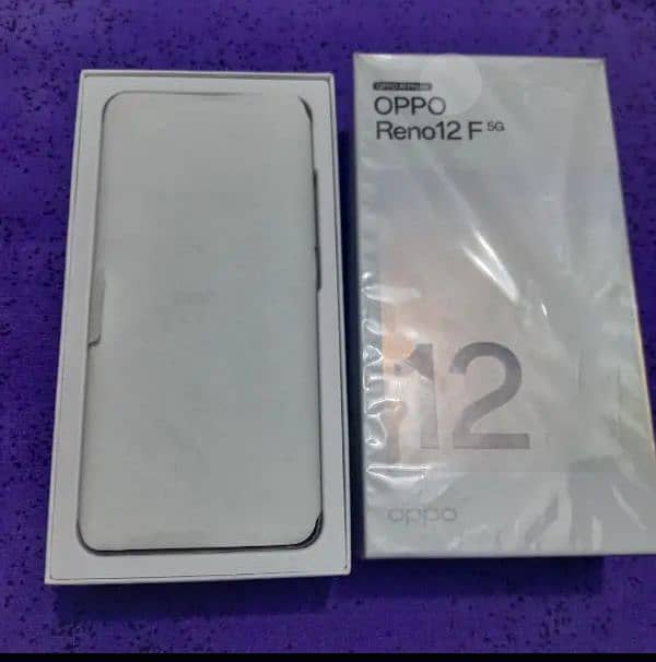 oppo Reno 12f 5G just box open 0