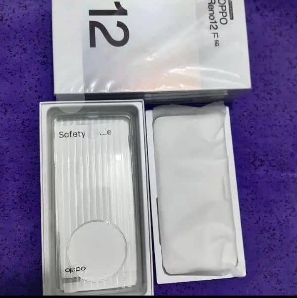 oppo Reno 12f 5G just box open 1