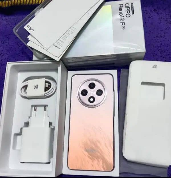 oppo Reno 12f 5G just box open 2