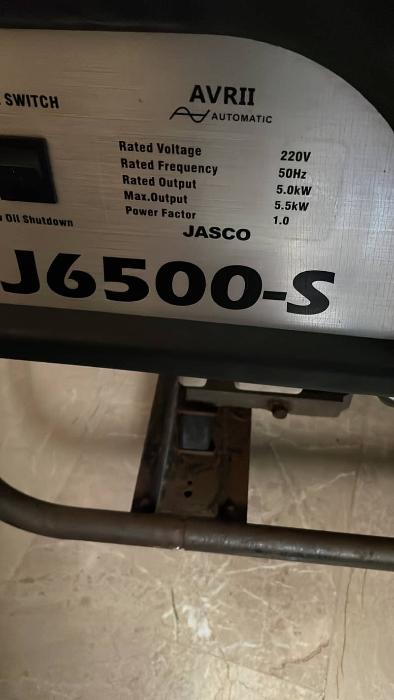 Jasco Generator for sale - Home used 0