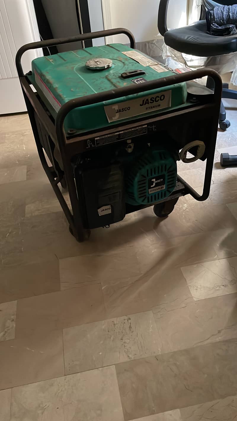 Jasco Generator for sale - Home used 2