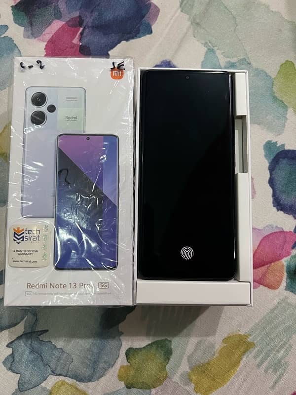 Redmi Note 13 pro + PTA approved official. 2 Months warranty. 0