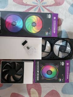 Box Packed RGB Fans for Gaming Pc Computer