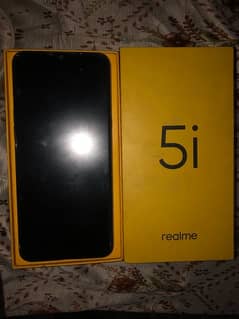 realme 5i with box