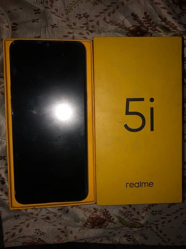 realme 5i with box 0