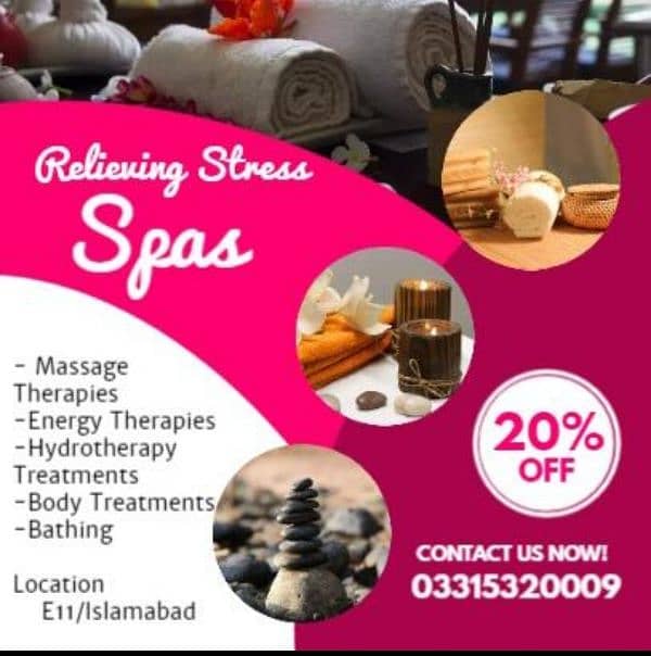 Spa| Spa services |Spa centre in Islamabad |Saloon and spa 0