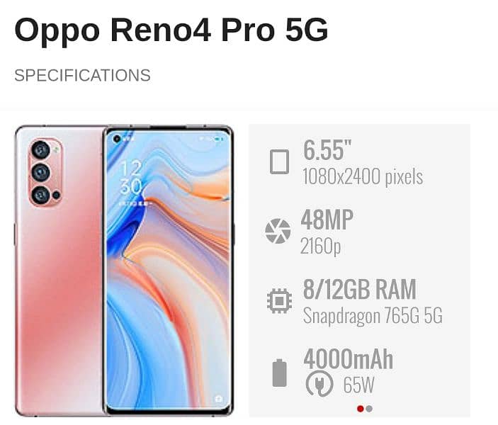 oppo Reno 4 pro 12/256 0