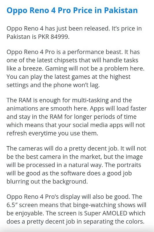 oppo Reno 4 pro 12/256 1