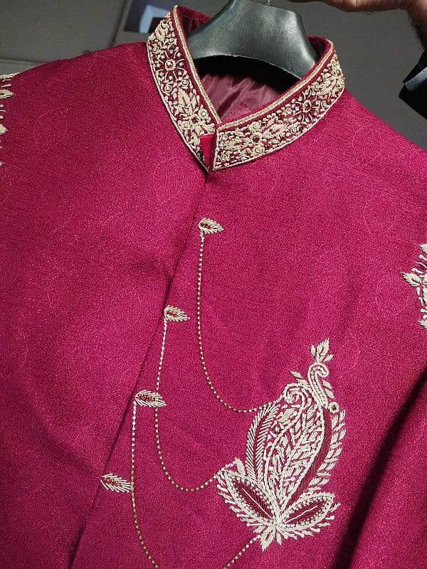 SherWani + Qulah  only 1 Time used 2