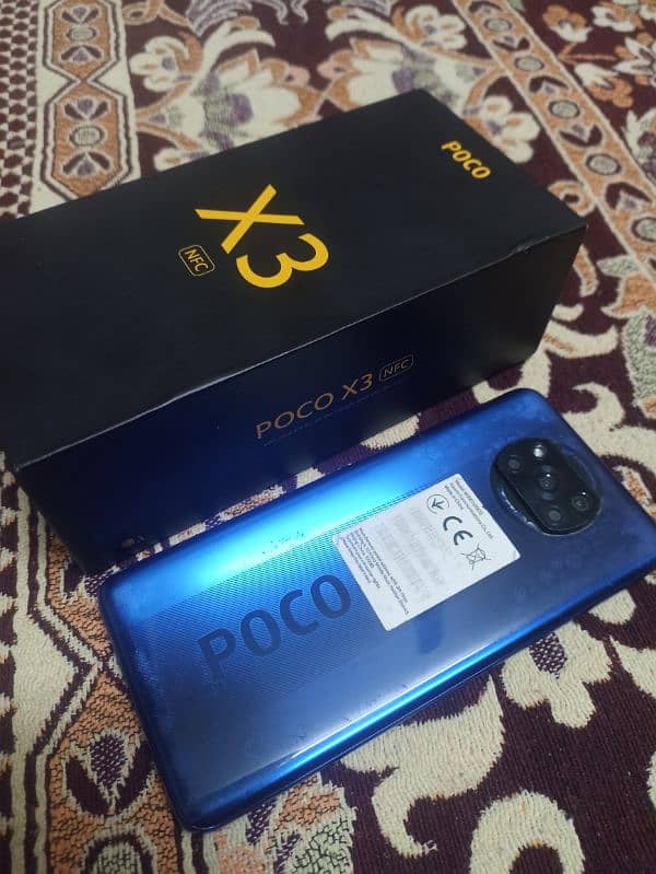 Poco x3 with box 6gb 128gb 0