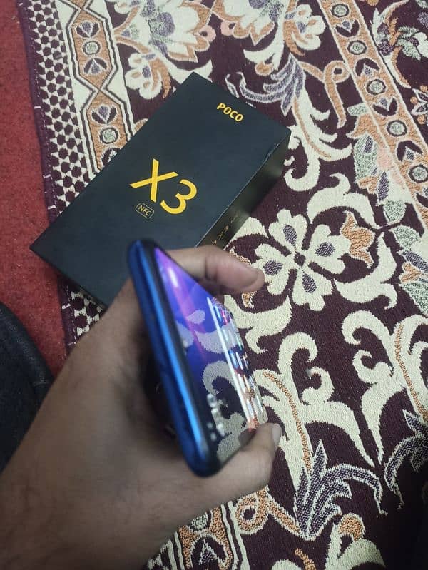 Poco x3 with box 6gb 128gb 10