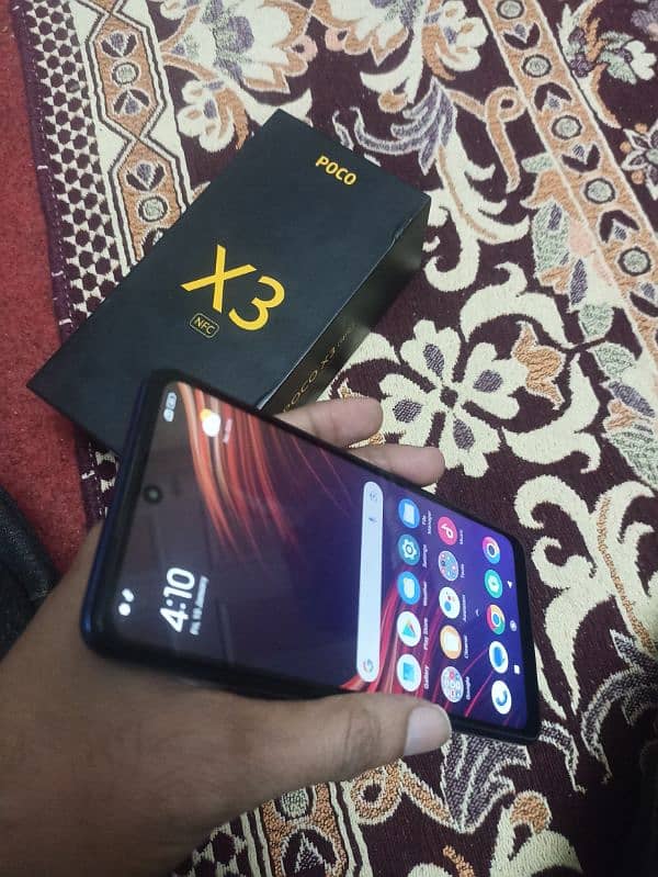 Poco x3 with box 6gb 128gb 11