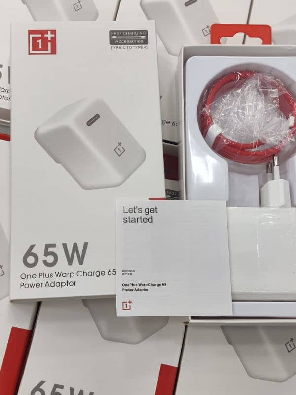 OnePlus 65w charger Dock+cable Warp charging 700 PCs vip price 2