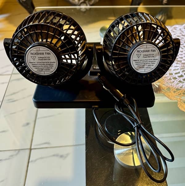 Sogo Brand Double Fans DC12V 1