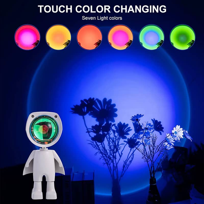 Colorful Starry Sky Projector Rotating Magic Ball Night Ligh RGB  Lamp 17