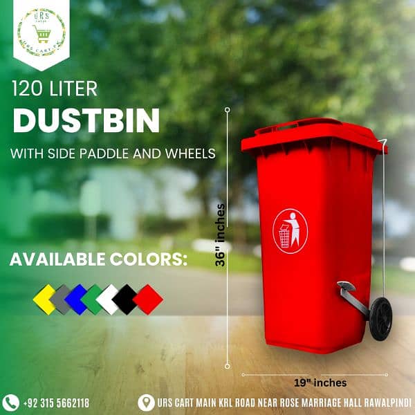 garbage bins  / industrial waste bins  / dustbin /garbage trolley 7